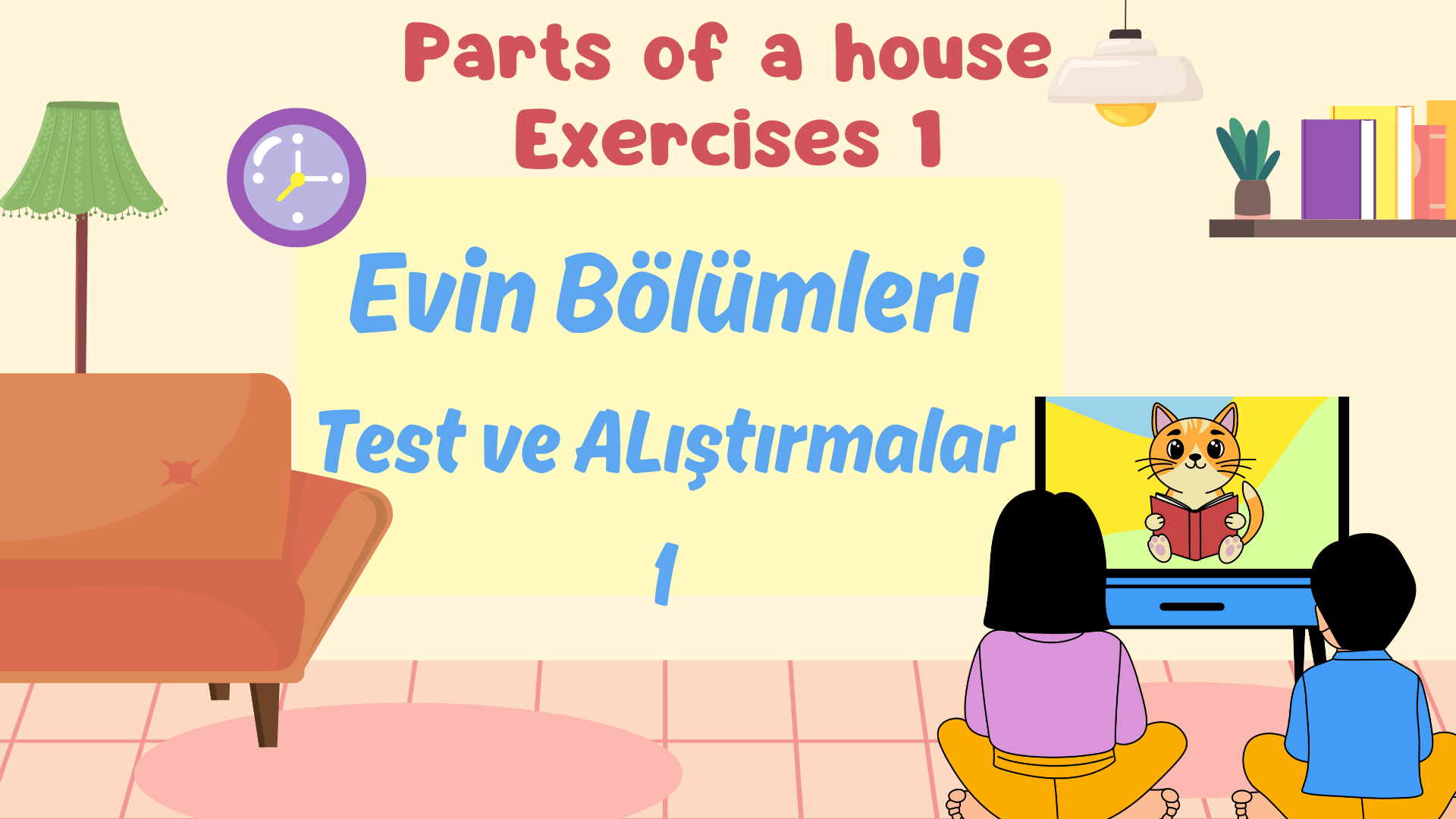 Evin B�l�mleri  Test ve Al��t�rmalar 1 