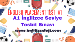 A1 SEVYE TESBT SINAVI