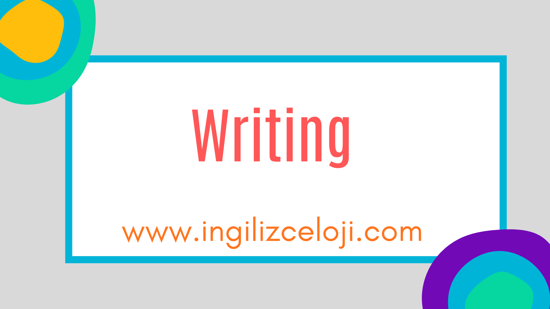 Writing Unit 1 Lesson 2