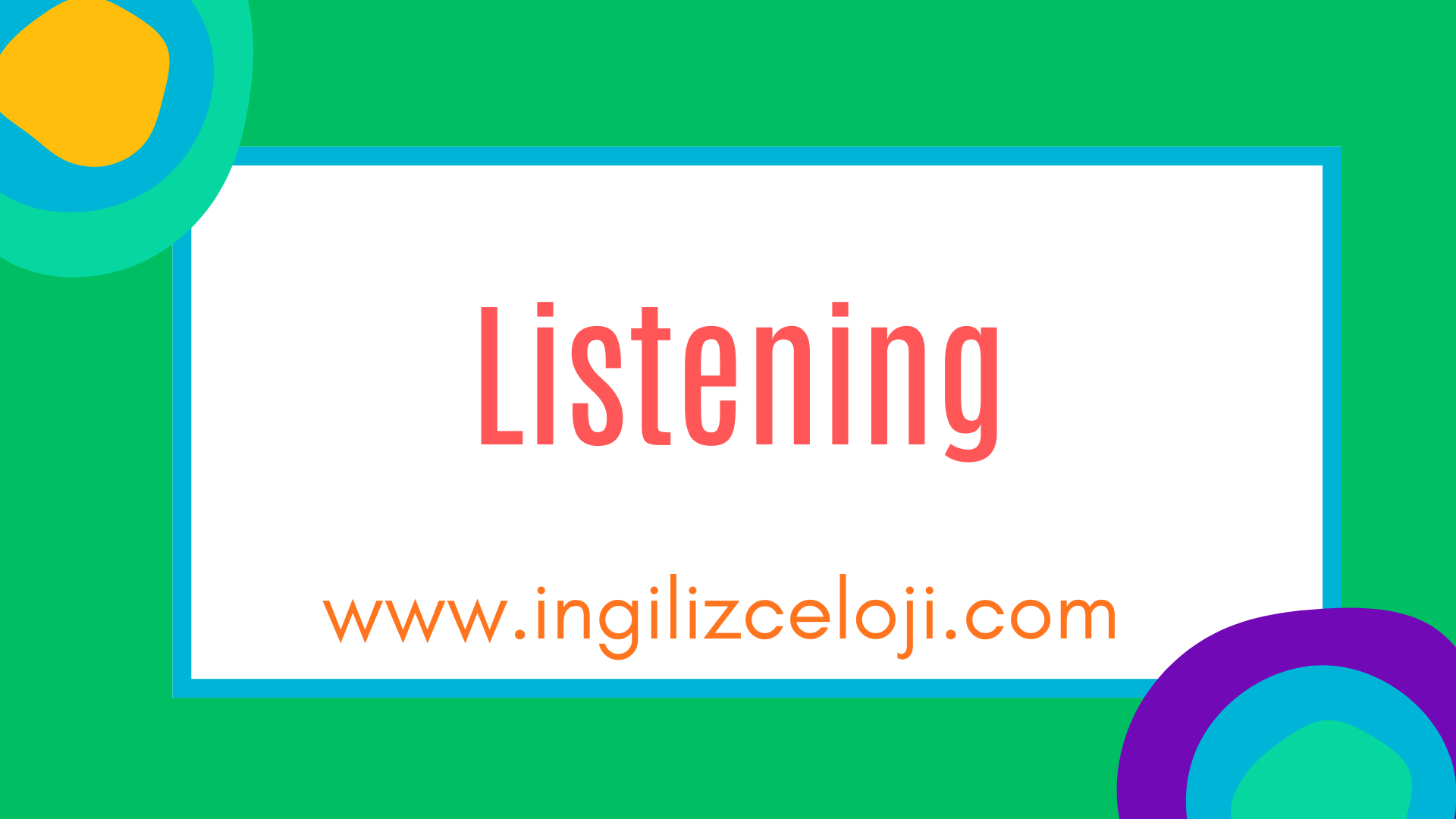 Listening